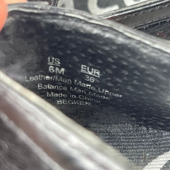 SAM EDELMAN Womens 6 Black Cald Hair Becker Loafer Slip On Casual Shoes - Picture 8 of 9